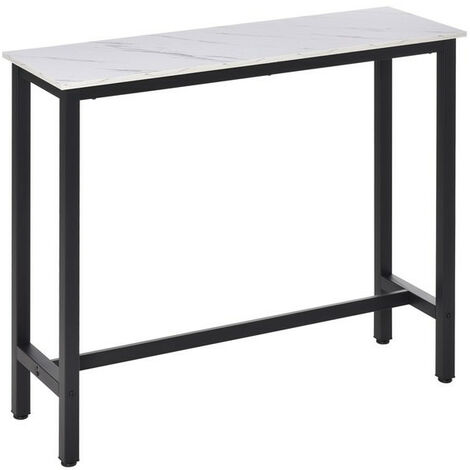 Table de bar marbre CESAR noire (1/5)