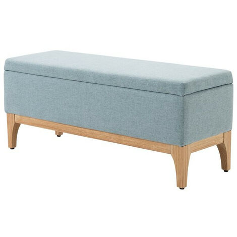 Pouf rectangulaire MERTEUIL vert (1/5)
