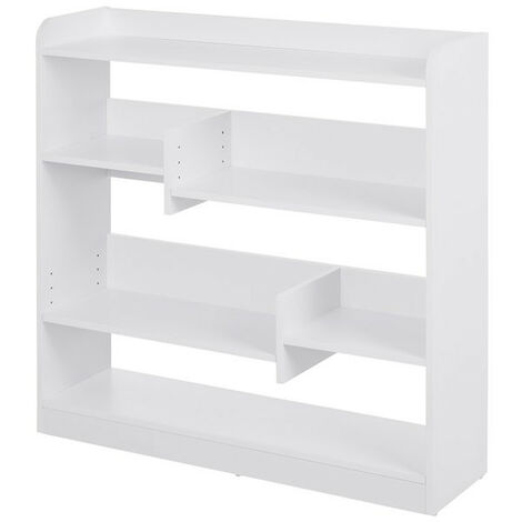 Bibliothèque étagère BONNIE blanche (1/5)