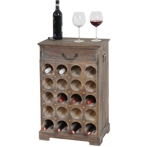 Etagère range bouteilles detroit casier à vin design industriel