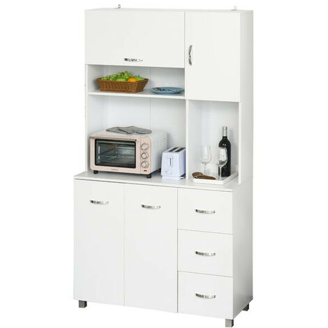 Armoire de cuisine TOINETTE blanche (1/5)