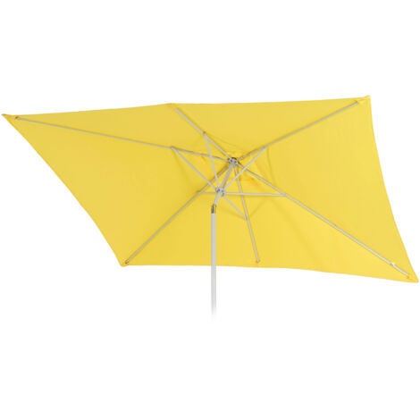 Toile De Rechange Pour Chaise Longue De Plage - Jaune Et Blanc Double Face - 120 X 45 Cm (2 Pièces) - Polyester Résistant - 5