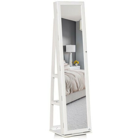 Armoire à bijoux pivotante MISS grise (1/5)
