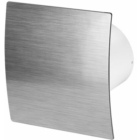 125mm Zugseilventilator Silber ABS Frontplatte ESCUDO Wanddeckenlüftung