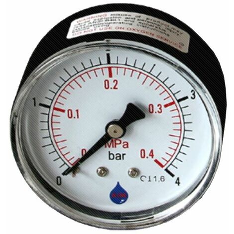 1-stk 1/4" BSP Gewinde-Manometer 0-180PSI Druckanzeige 50mm für Luftdruck 