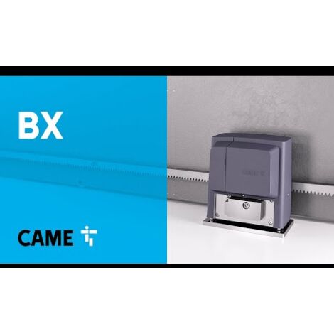 CAME U2313 Kit automazione cancello scorrevole motore BX708AGS 800Kg 230V (ex BX-78) automatismo con telecomando - fotocellula - accessori