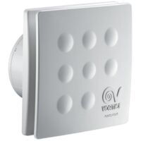 Aspiratore elicoidale da muro Vortice MFO 100/4 - Bianco