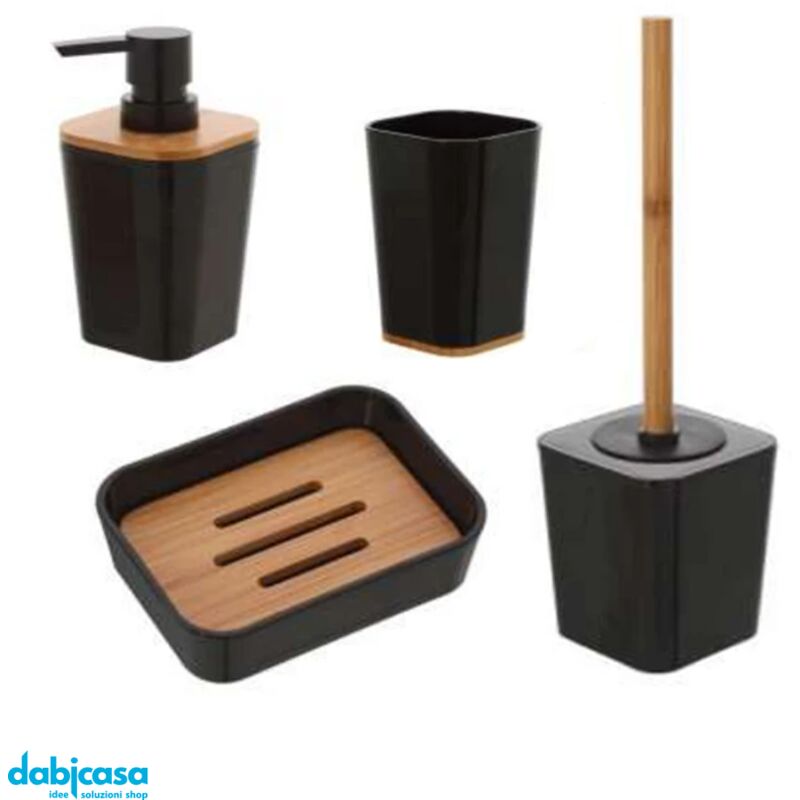 Piantana Porta Asciugamani Con Bracci In Bamboo Colore Nero – Dabicasa