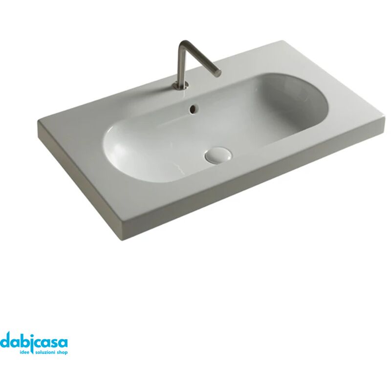 TECLA EDO-WIDE LAVABO IN CERAMICA 45X80