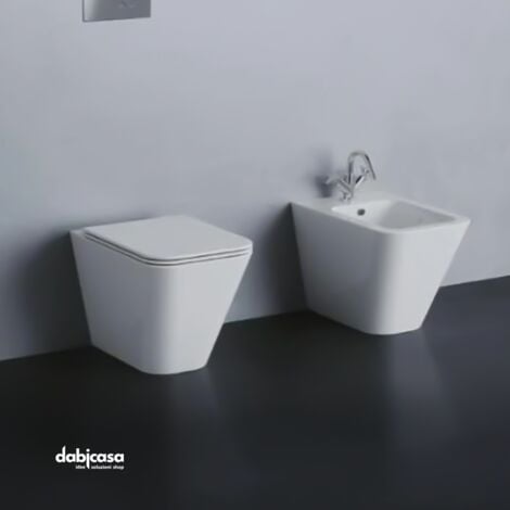 Colonna bagno a terra con ripiani interni KLARA 35xh184