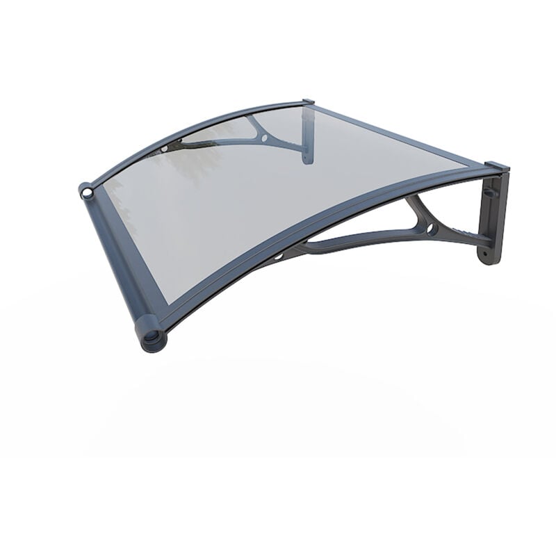 Marquise aluminium et polycarbonate WERKA PRO 80 x 120 cm