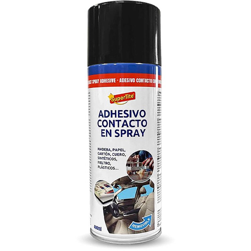 Colle néoprène en spray 400ml – Adhésif repositionnable et permanent