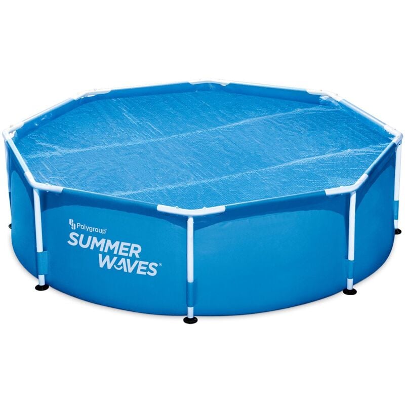 Bâche à bulles pour piscine ronde Summer-Waves Ø 2,44 m