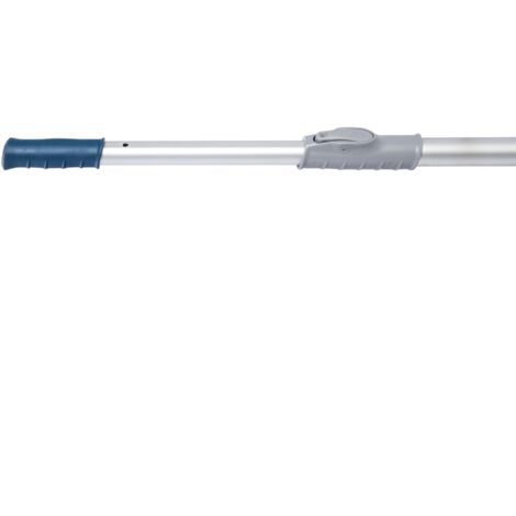 Astralpool – Manche télescopique 1,80 m à 3,60 m en aluminium – Fixation à clipser – Pour entretien piscine – Conception ergonomique