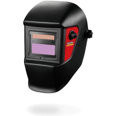 Masque de Soudeur MECAFER Cagoule Automatique LCD Réglable Teinte 9-13 Noir - 461413