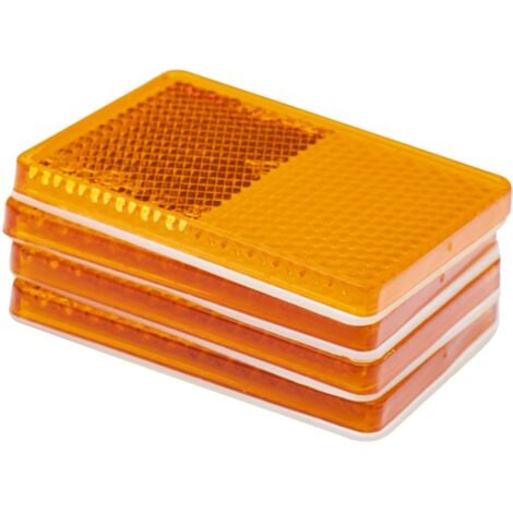 Catadioptre plastique adhésif Orange N.O.S (Ref 18) à 1,00 €