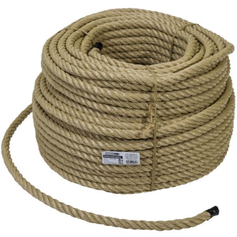 Corde en chanvre naturel (Ø18mm x 25m) Werkapro - WerkaPro