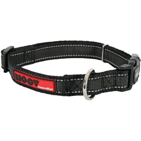 Collier Réglable MOOV Noir ZOLUX Tour de cou 30-37 cm