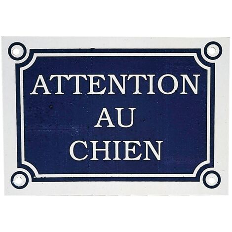 Plaque attention au chien - ZOLUX (1/4)