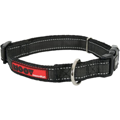 Collier Réglable MOOV Noir ZOLUX Tour de cou 36-47 cm