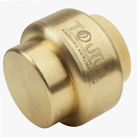 Raccord Toutub Bouchon Laiton Ø 16 mm - Boutté (1/2)