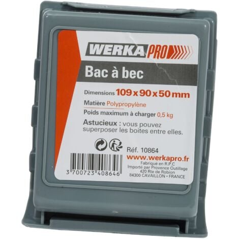 Bac à bec de rangement WERKA PRO  109x90x50mm