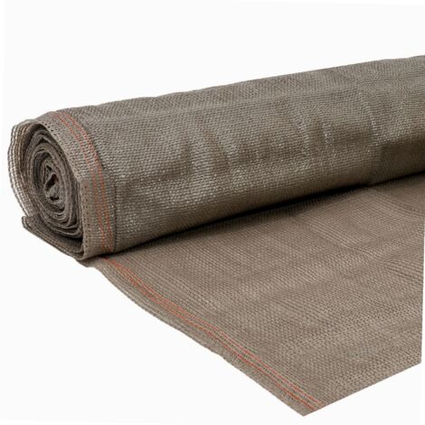 Werka Pro – Brise vue taupe 150g/m² – Tissage renforcé – Opacité 85 % – Dimensions 1,50 x 10 m – Pour espaces extérieurs (1/5)