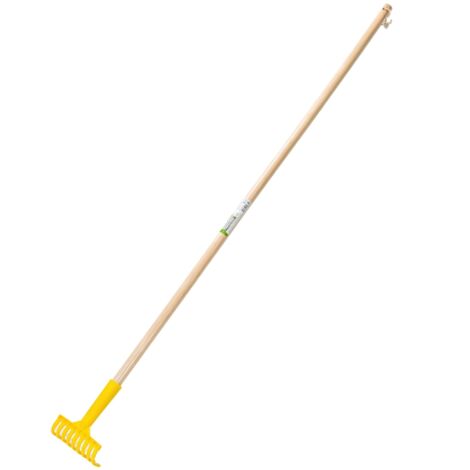 Werka Pro – Peigne à olives 9 dents – Manche en bois 130 cm – Récolte efficace sans abîmer les fruits – Outil de récolte professionnel