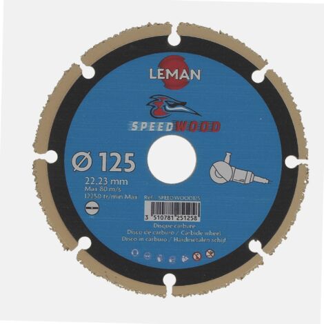 Lame de scie circulaire SPEEDWOOD LEMAN - LEMAN Argent 125 125 (1/10)