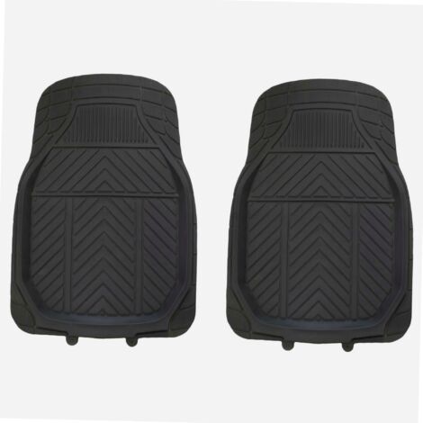 Paire de tapis avant PVC indestructibles pour voiture utilitaire 4x4 fourgon (1/3)