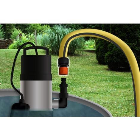 Raccord automatique rapide 25mm plastique Jardibric