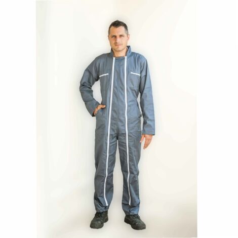 Combinaison double zip Coverguard Factory Gris 3XL