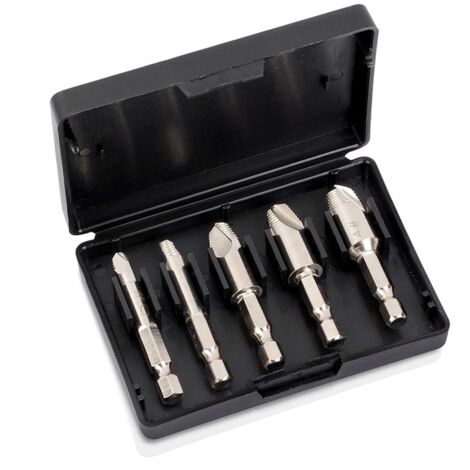 Extracteur de vis en coffret  5 pièces  Kreator