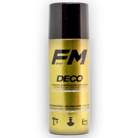 Bombe de peinture noir 400ml Noir satin - RAL 9005