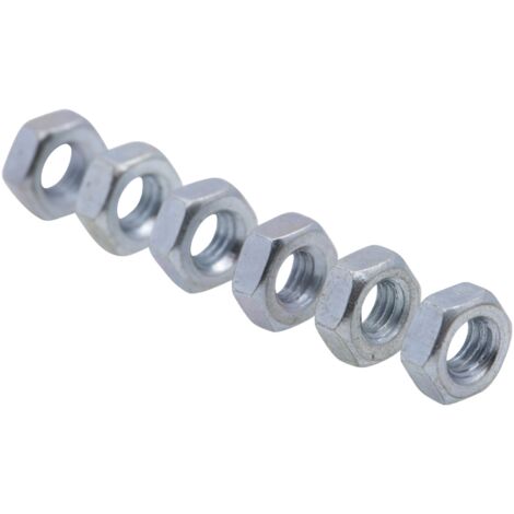 Vis à métaux zinguée tête fraisée PZ cruciforme Viswood Ø 6x30 mm (lot de 10 vis+écrou)