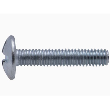 Boulon poêlier zingué Viswood Ø 5x60mm (lot de 20 boulons)