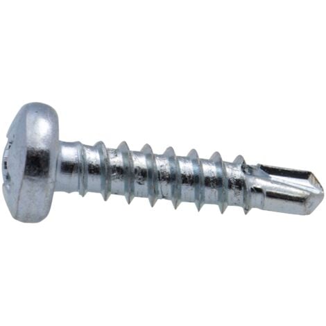 Vis autoperceuse zinguée tête cylindrique PH Viswood 4,2x19 mm (lot de 24 vis)