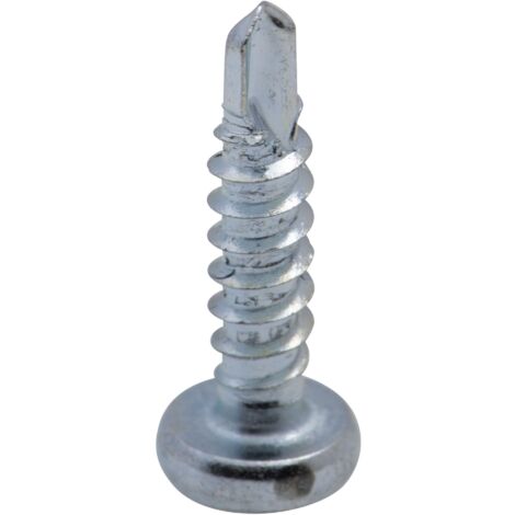 Vis autoperceuse zinguée tête cylindrique PH Viswood 4,2x19 mm (lot de 24 vis)