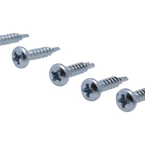 Vis autoperceuse zinguée tête cylindrique PH Viswood 4,2x19 mm (lot de 24 vis)