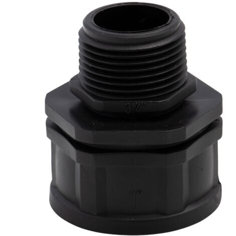 Raccord réduction en polypropylène F/M 1&rdquo,-3/4&rdquo, PN10