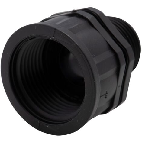 Raccord réduction en polypropylène F/M 1&rdquo,-3/4&rdquo, PN10