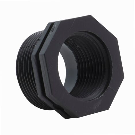 Raccord polypropylène mâle-femelle 33x42/26x34 – Réduction pour plomberie – Connexion fiable pour irrigation – Matériau durable – Rain (1/5)