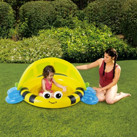 Pataugeoire gonflable avec ombrelle Lil'Bug