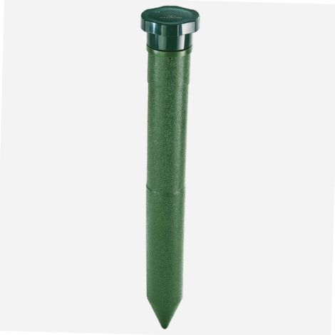 Chasse taupes à ultrasons – Répulsif respectueux de l'environnement – Surface couverte jusqu'à 650 m² – Fonctionne avec 4 piles LR20 – Windhager