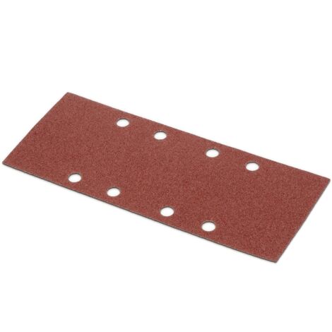 Lot de 5 feuilles abrasives rectangulaires 93 x 230 mm Grain 120 (1/3)
