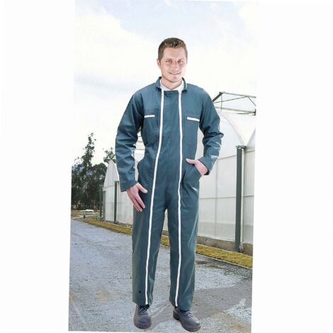 Combinaison de travail Vert - Polyester/Coton - COVERGUARD - FACTORY (taille au choix) L