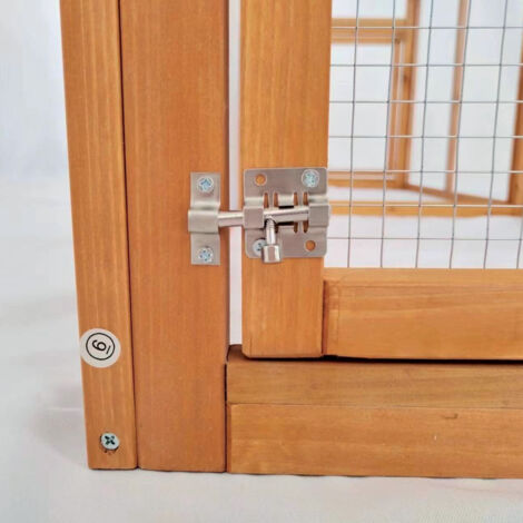 Extension enclos pour poulailler
