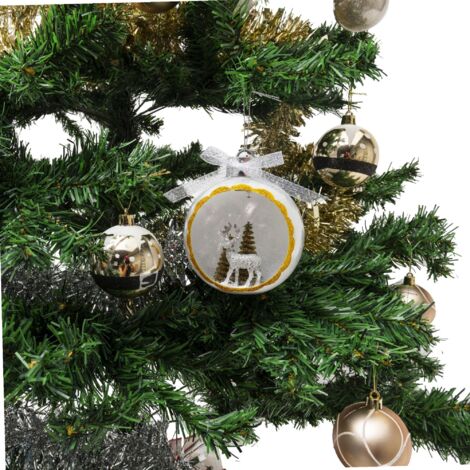 Boule à Neige Lumineuse Renne WERKA PRO - Décoration De Noël LED - 8x6x9,6 Cm