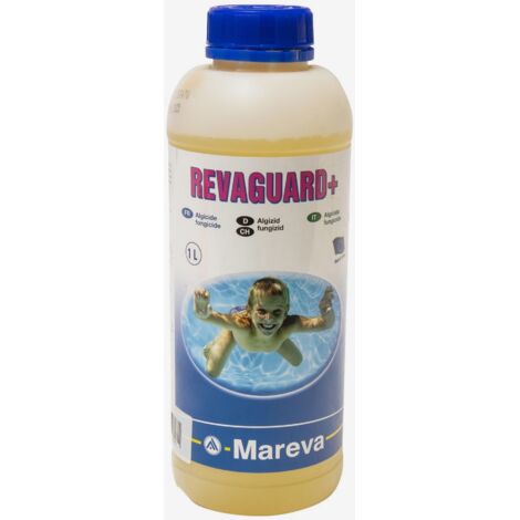 Mareva – Anti-algues roses 1L – Traitement curatif et préventif – Compatible avec tous types de traitements – 150047U