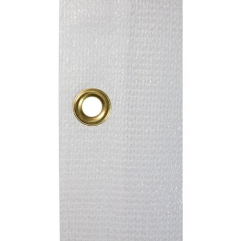 Brise vue occultant blanc de 0,9 x 5 mètres